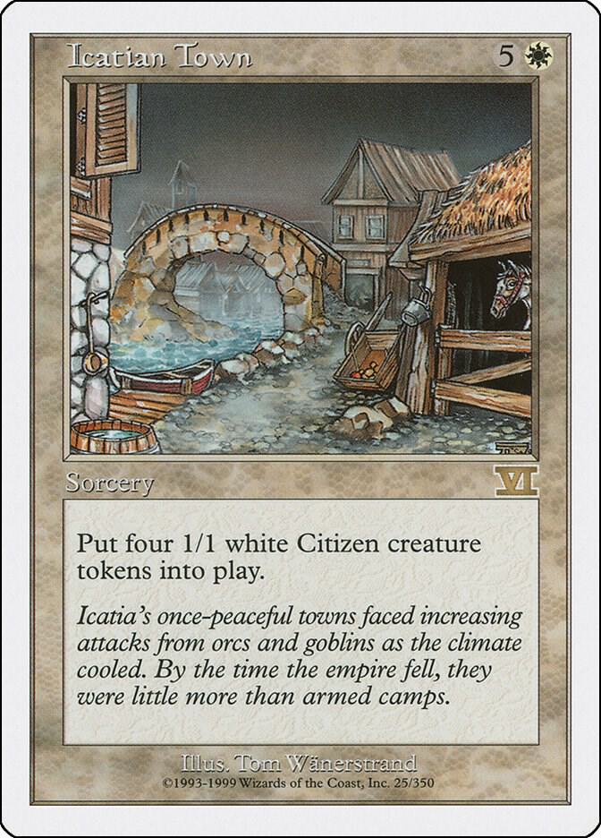 Icatian Town 25/350 (Classic Sixth Edition)  | Good Games Modbury