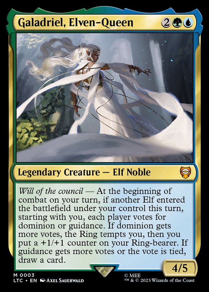 Galadriel, Elven-Queen 3 (Commander: The Lord of the Rings: Tales of Middle-earth)  | Good Games Modbury