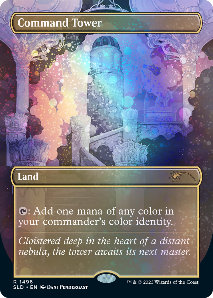 Command Tower (1697) (Rainbow Foil) [Secret Lair Drop Series] | Good Games Modbury