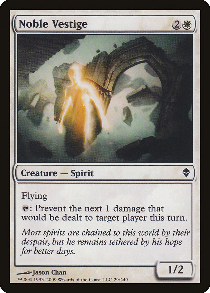 Noble Vestige [Zendikar] | Good Games Modbury