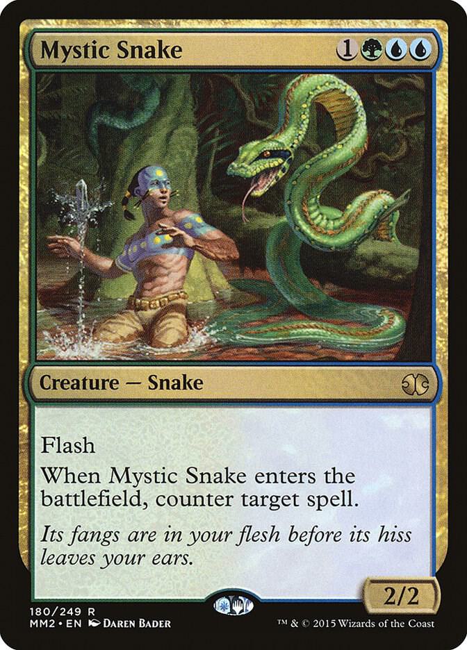 Mystic Snake 180/249 (Modern Masters 2015)  | Good Games Modbury