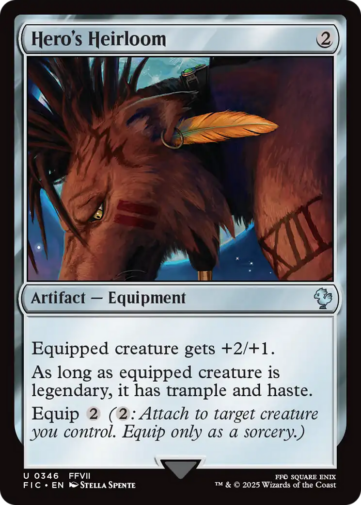 Hero's Heirloom [FINAL FANTASY Commander] | Good Games Modbury