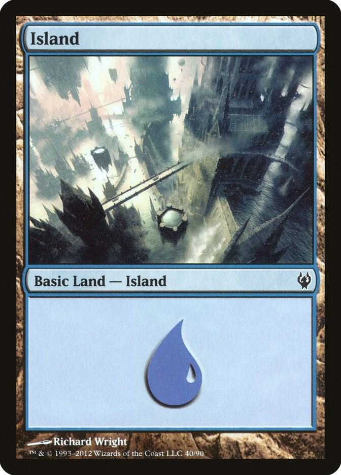 Island 40 40/90 (Duel Decks: Izzet vs. Golgari)  | Good Games Modbury