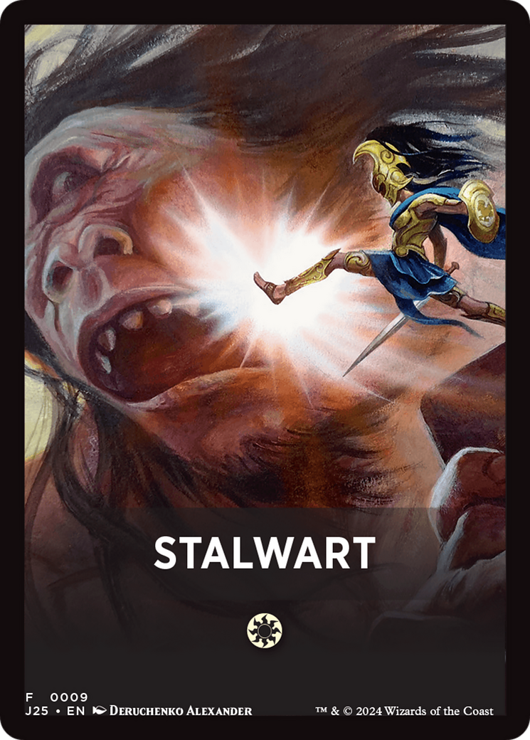 Stalwart Theme Card [Foundations Jumpstart Front Cards] | Good Games Modbury