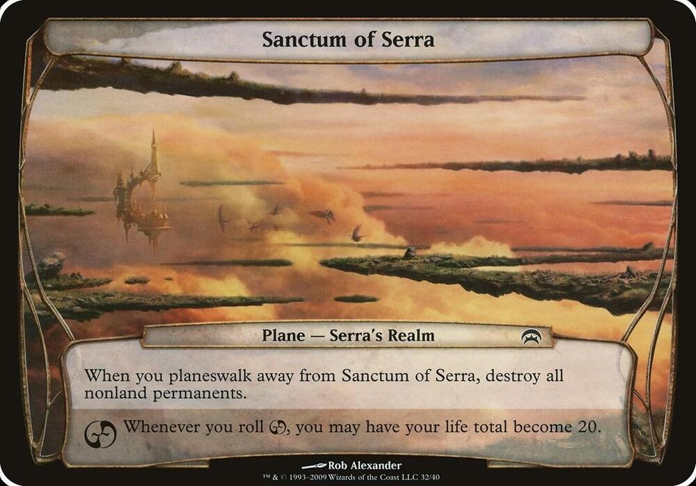 Sanctum of Serra Planechase 32/40 (Oversize Cards)  | Good Games Modbury