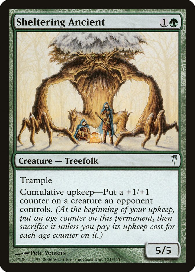 Sheltering Ancient 121/155 (Coldsnap)  - Foil | Good Games Modbury