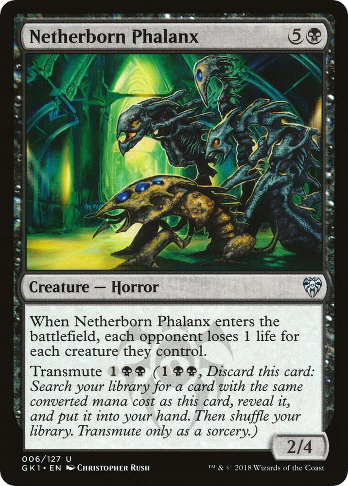 Netherborn Phalanx 6/127 (Guilds of Ravnica: Guild Kits)  | Good Games Modbury