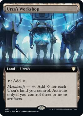 Urzas Workshop Extended Art 51 (Commander: The Brothers' War)  | Good Games Modbury