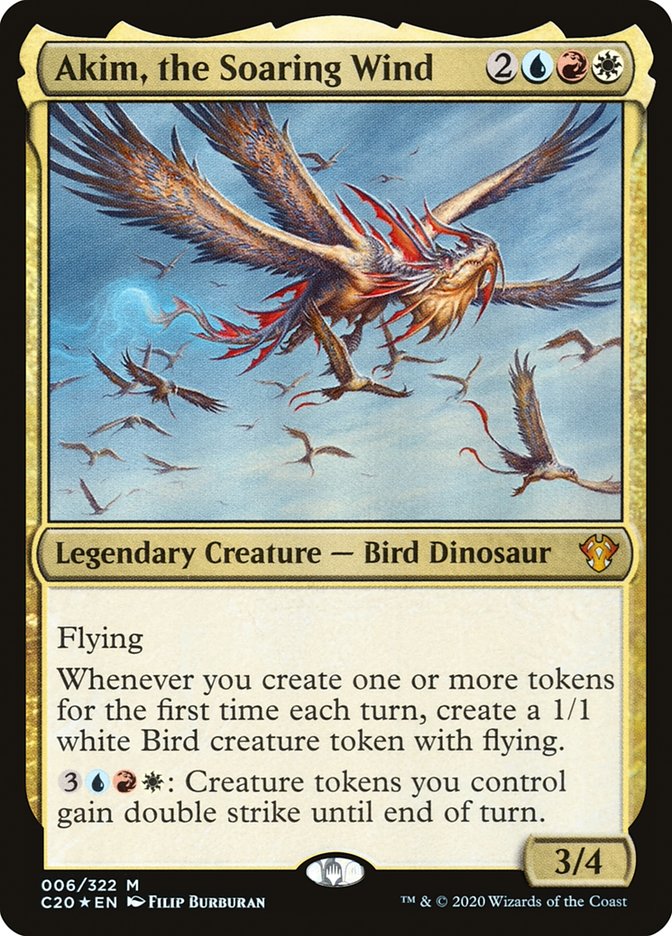 Akim the Soaring Wind 6 (Commander 2020)  - Foil | Good Games Modbury