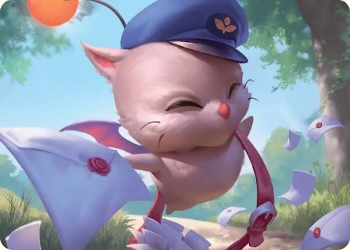 Delivery Moogle Art Card 1 (Art Series: FINAL FANTASY)  | Good Games Modbury