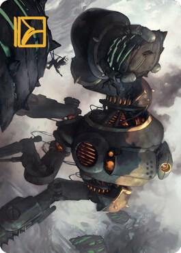 Rust Goliath Art Card Gold Stamped Signature 29 (Art Series: The Brothers' War)  | Good Games Modbury