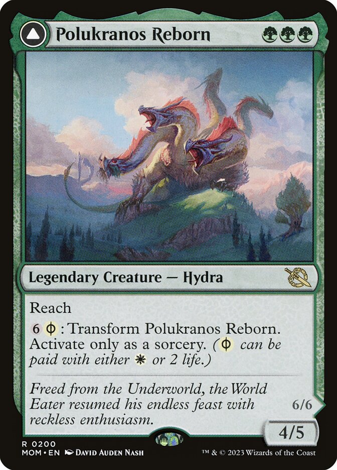 Polukranos Reborn // Polukranos, Engine of Ruin 200/291 (March of the Machine)  | Good Games Modbury