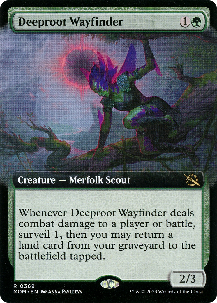 Deeproot Wayfinder (Extended Art) [March of the Machine] | Good Games Modbury