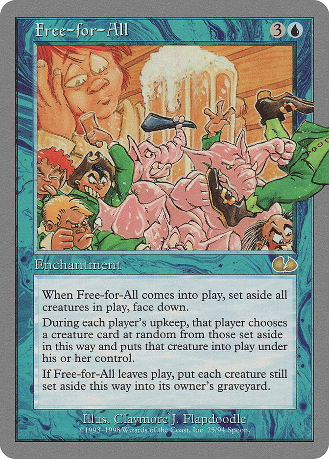Free-for-All 25/94 (Unglued)  | Good Games Modbury