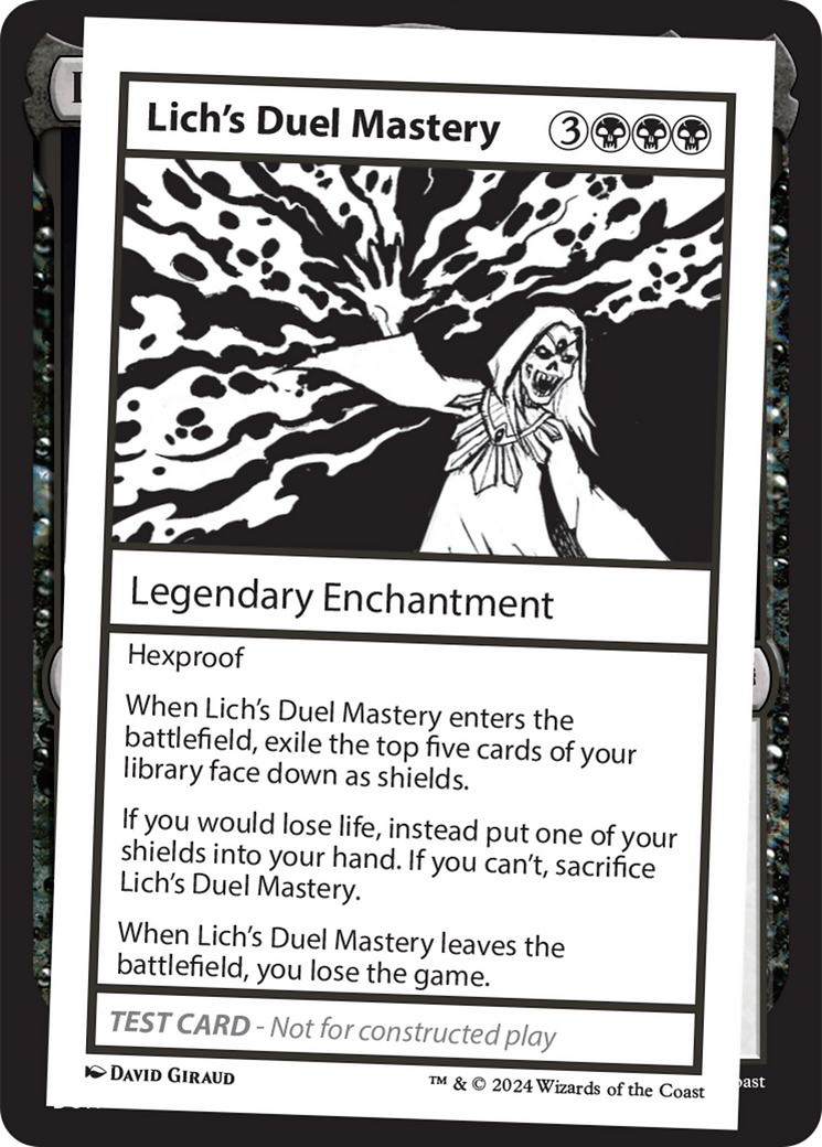 Lich's Duel Mastery [Mystery Booster 2 Playtest Cards] | Good Games Modbury