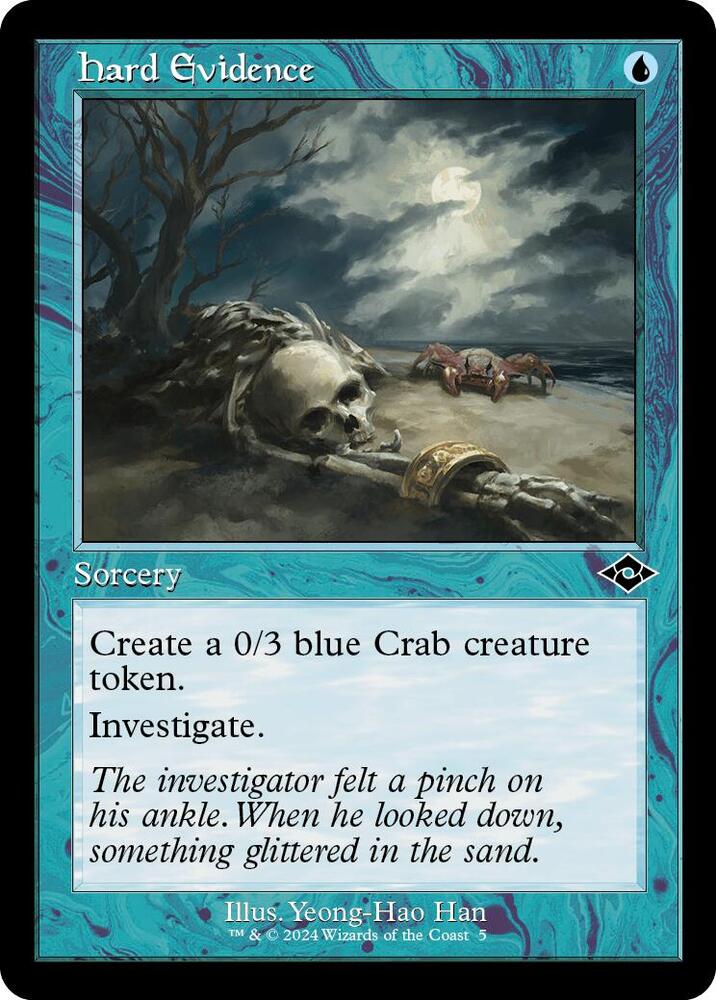 Hard Evidence Retro Frame 5 (Modern Horizons 2)  - Foil | Good Games Modbury
