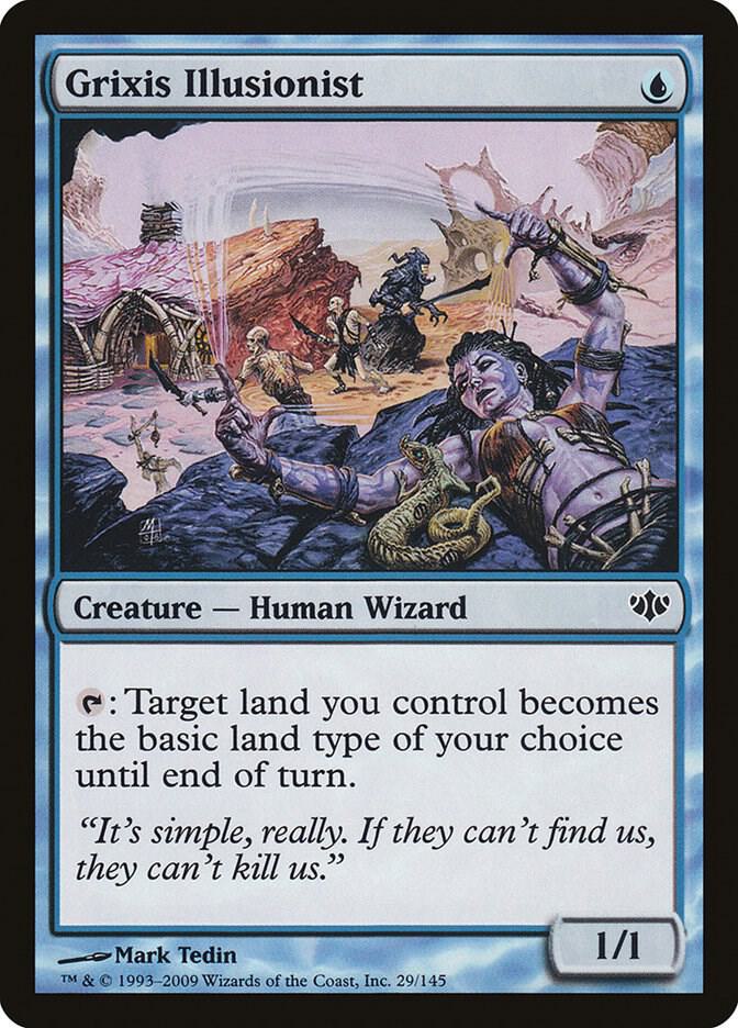 Grixis Illusionist 29/145 (Conflux)  - Foil | Good Games Modbury