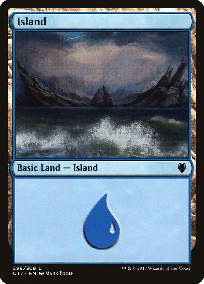 Island 299/309 (Commander 2017)  | Good Games Modbury