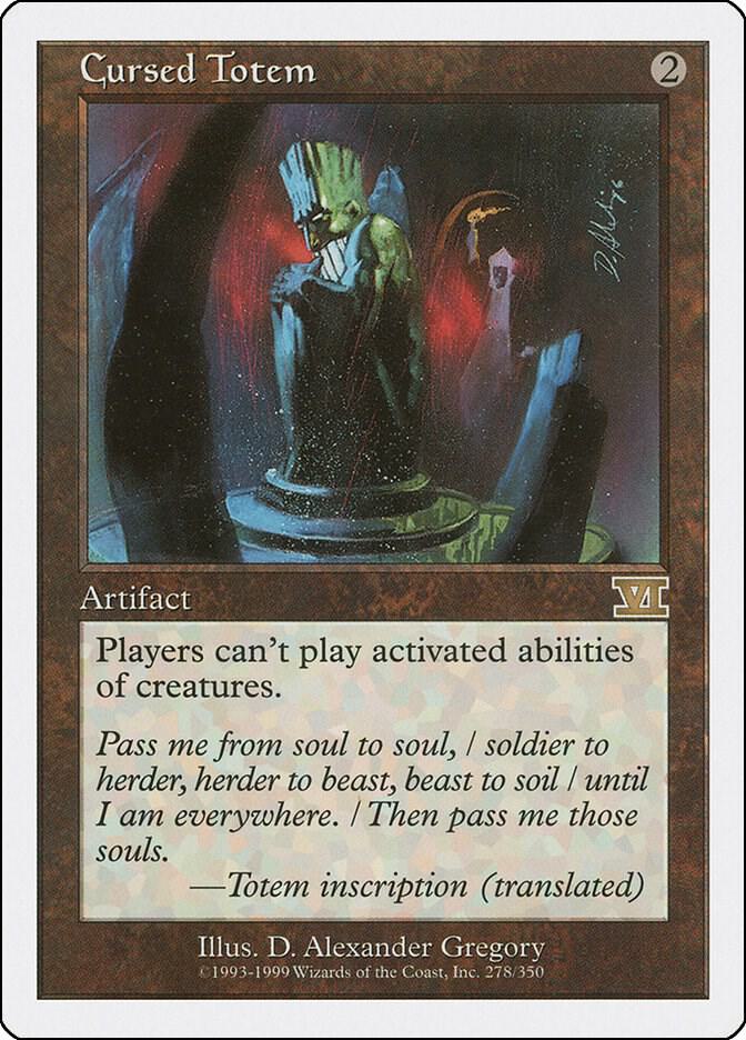 Cursed Totem 278/350 (Classic Sixth Edition)  | Good Games Modbury