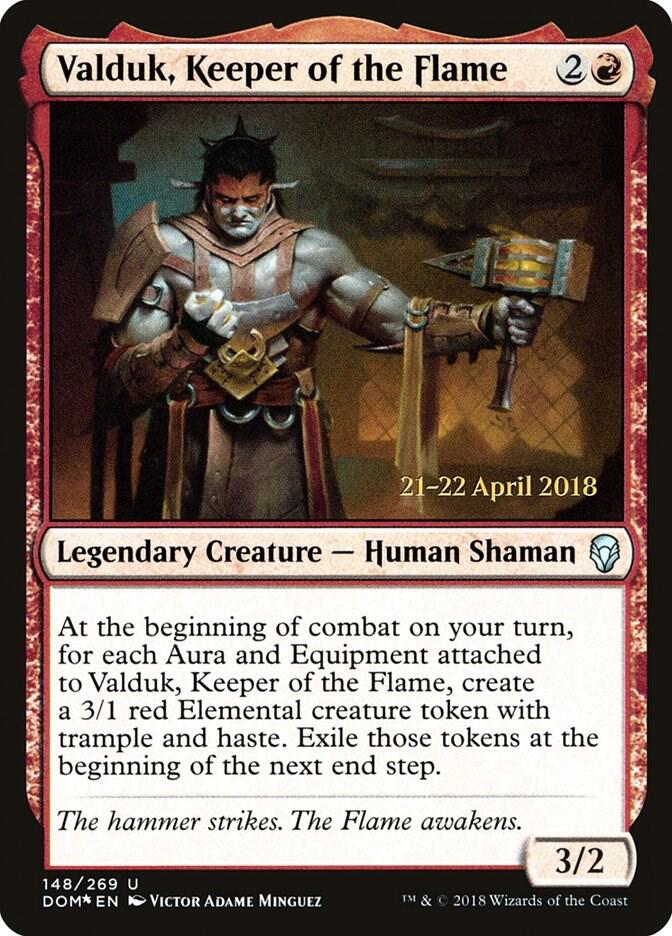 Valduk Keeper of the Flame 148s/118 (Prerelease Cards)  - Foil | Good Games Modbury