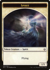 Spirit // Soldier Double-Sided Token [Archenemy: Nicol Bolas Tokens] | Good Games Modbury
