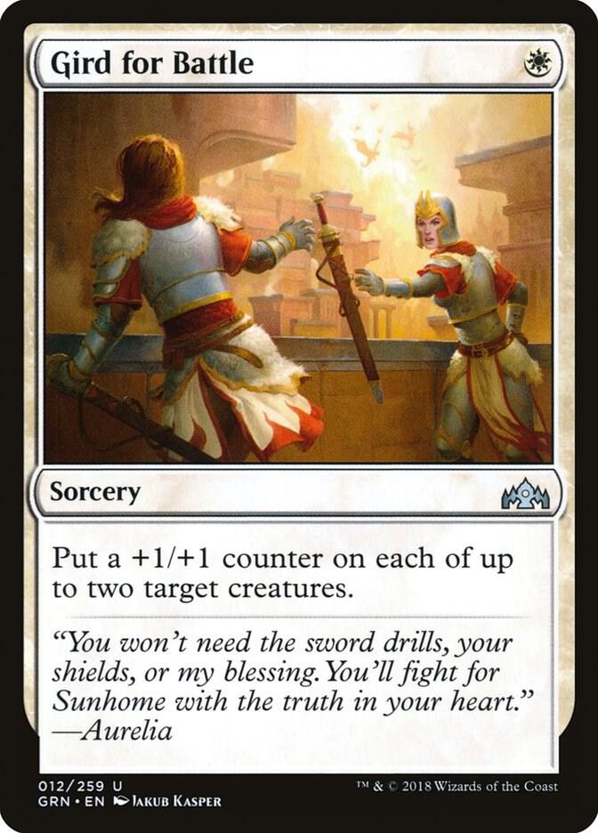 Gird for Battle 12/259 (Guilds of Ravnica)  | Good Games Modbury