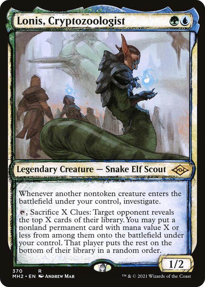 Lonis Cryptozoologist Showcase 370/303 (Modern Horizons 2)  | Good Games Modbury