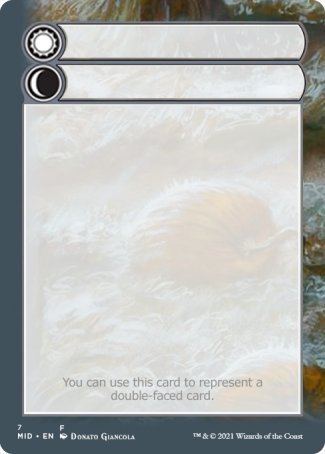 Helper Card (7/9) [Innistrad: Midnight Hunt Tokens] | Good Games Modbury