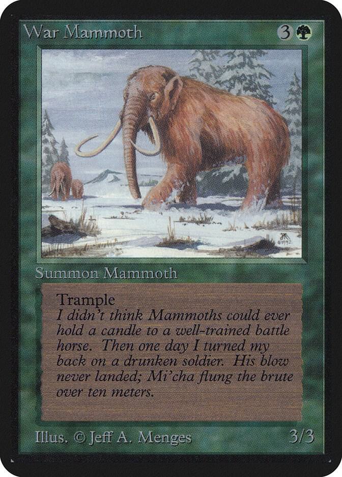 War Mammoth 227/295 (Alpha Edition)  | Good Games Modbury