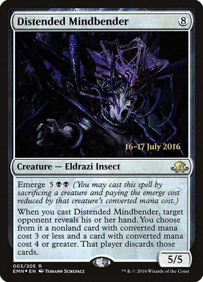 Distended Mindbender [Eldritch Moon Prerelease Promos] | Good Games Modbury