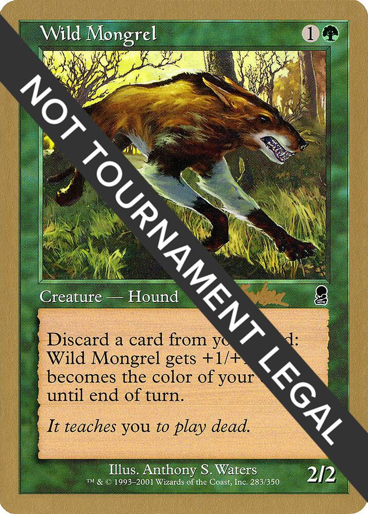 Wild Mongrel 2002 Brian Kibler ODY bk283/153 (World Championship Decks)  | Good Games Modbury