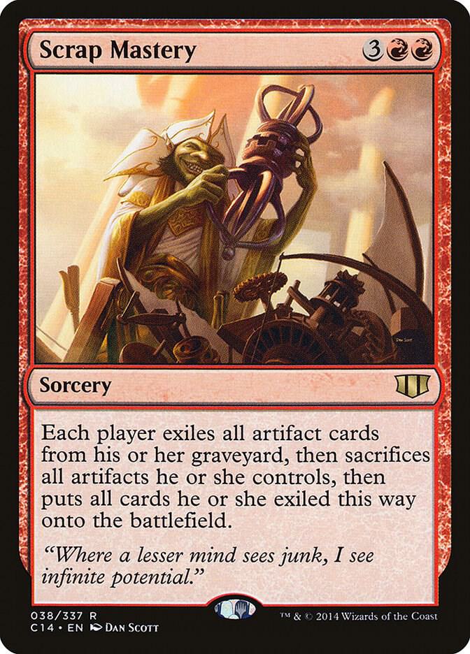 Scrap Mastery 38/337 (Commander 2014)  | Good Games Modbury