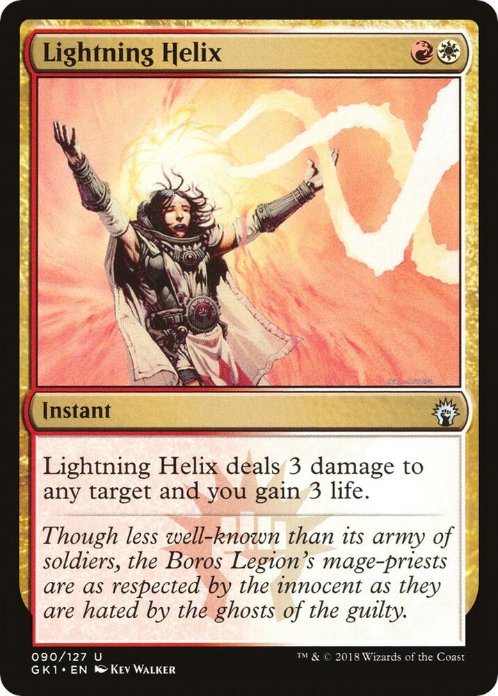 Lightning Helix 90/127 (Guilds of Ravnica: Guild Kits)  | Good Games Modbury