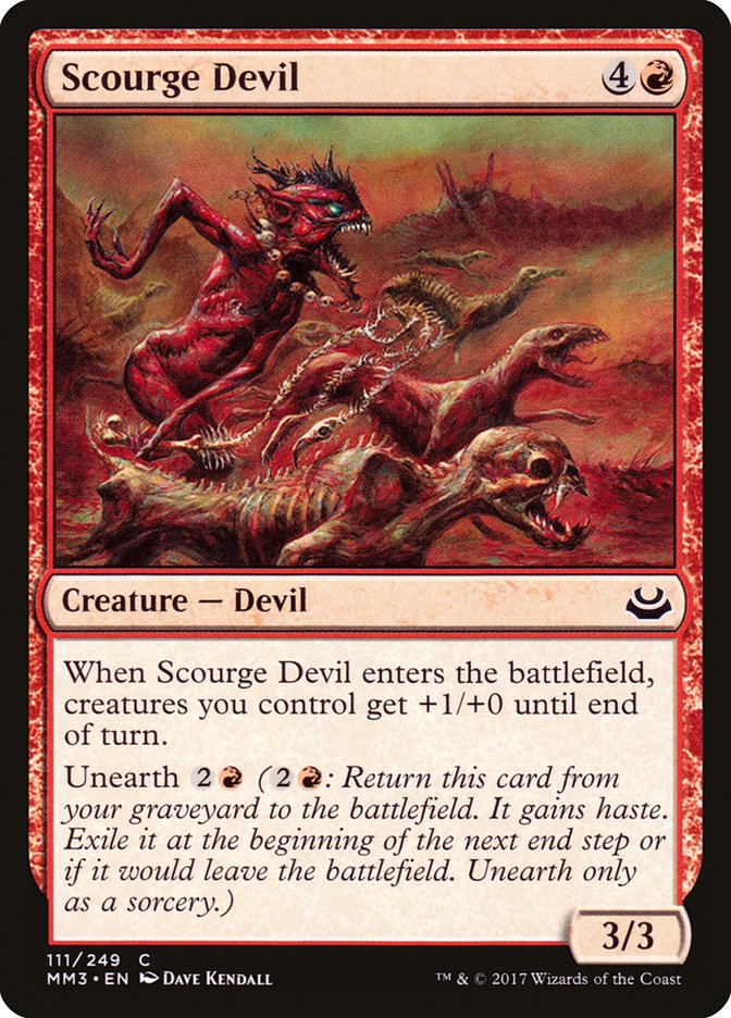 Scourge Devil 111/249 (Modern Masters 2017)  - Foil | Good Games Modbury
