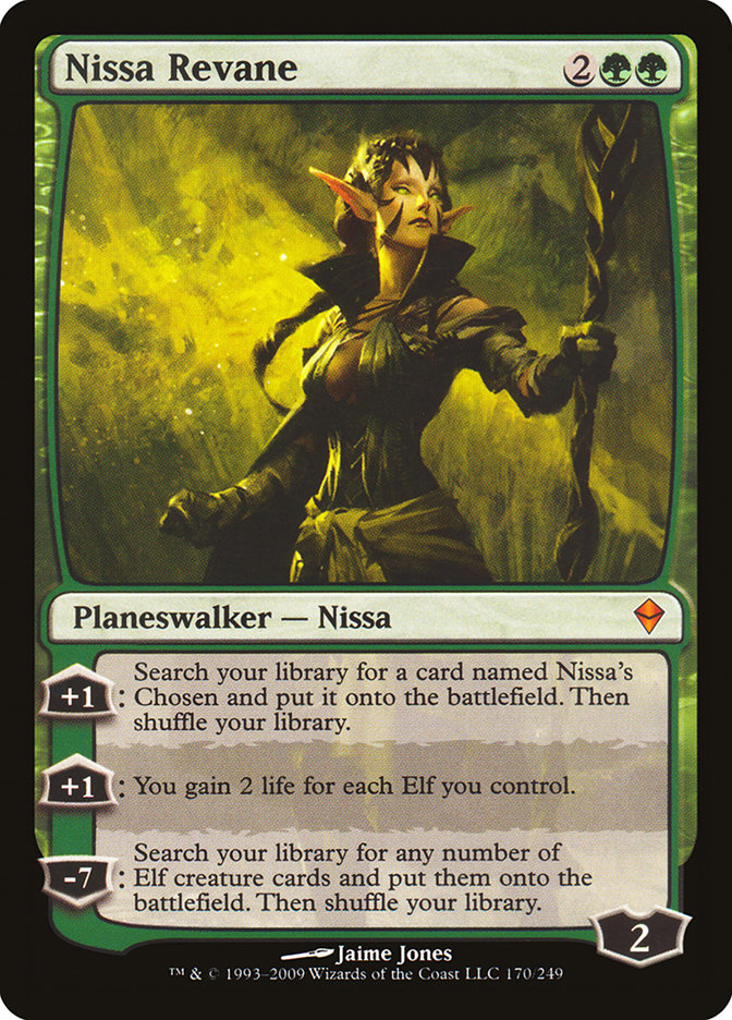 Nissa Revane 170/249 (Zendikar)  | Good Games Modbury