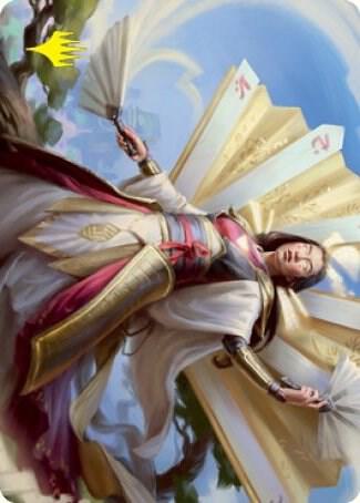 Imperial Subduer Art Card Gold Stamped Signature 2 (Art Series: Kamigawa: Neon Dynasty)  | Good Games Modbury