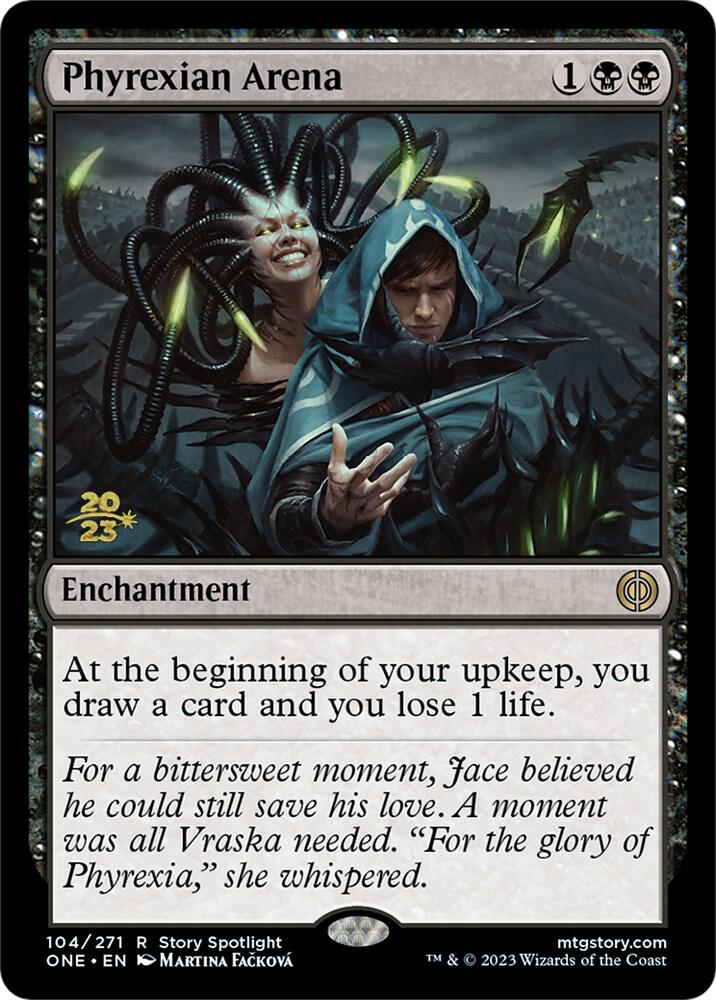 Phyrexian Arena ONE 104s/160 (Prerelease Cards)  - Foil | Good Games Modbury