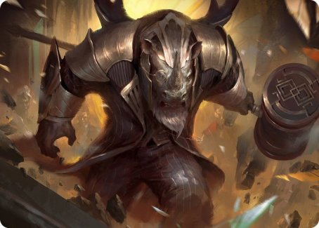 Perrie, the Pulverizer Art Card [Streets of New Capenna Art Series] | Good Games Modbury