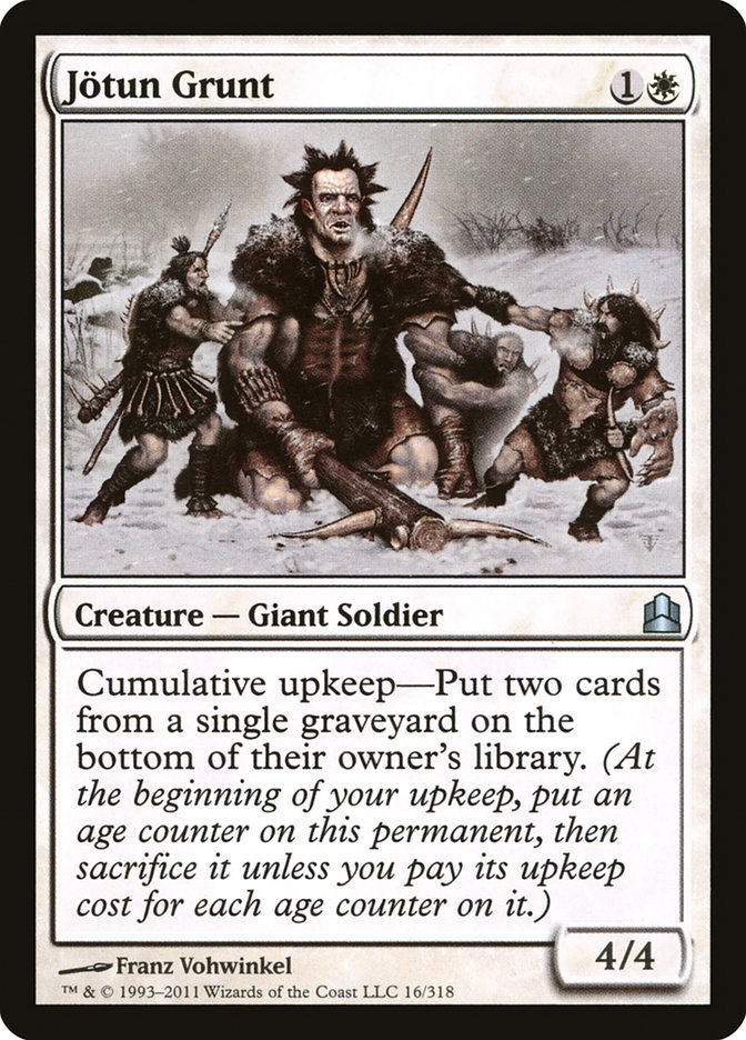 Jotun Grunt [Commander 2011] | Good Games Modbury