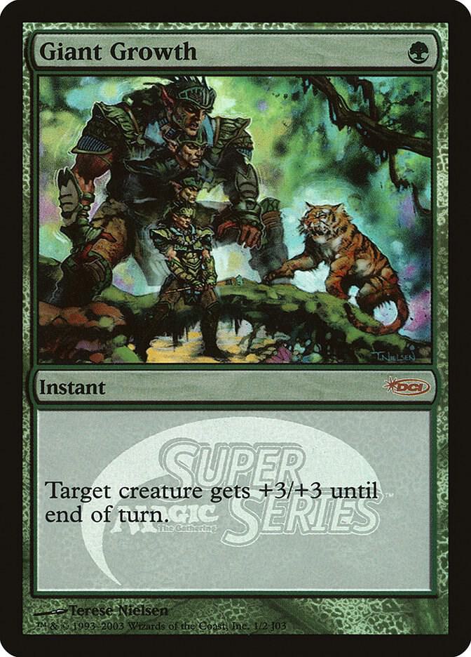 Giant Growth 1 (Junior Series Promos)  - Foil | Good Games Modbury
