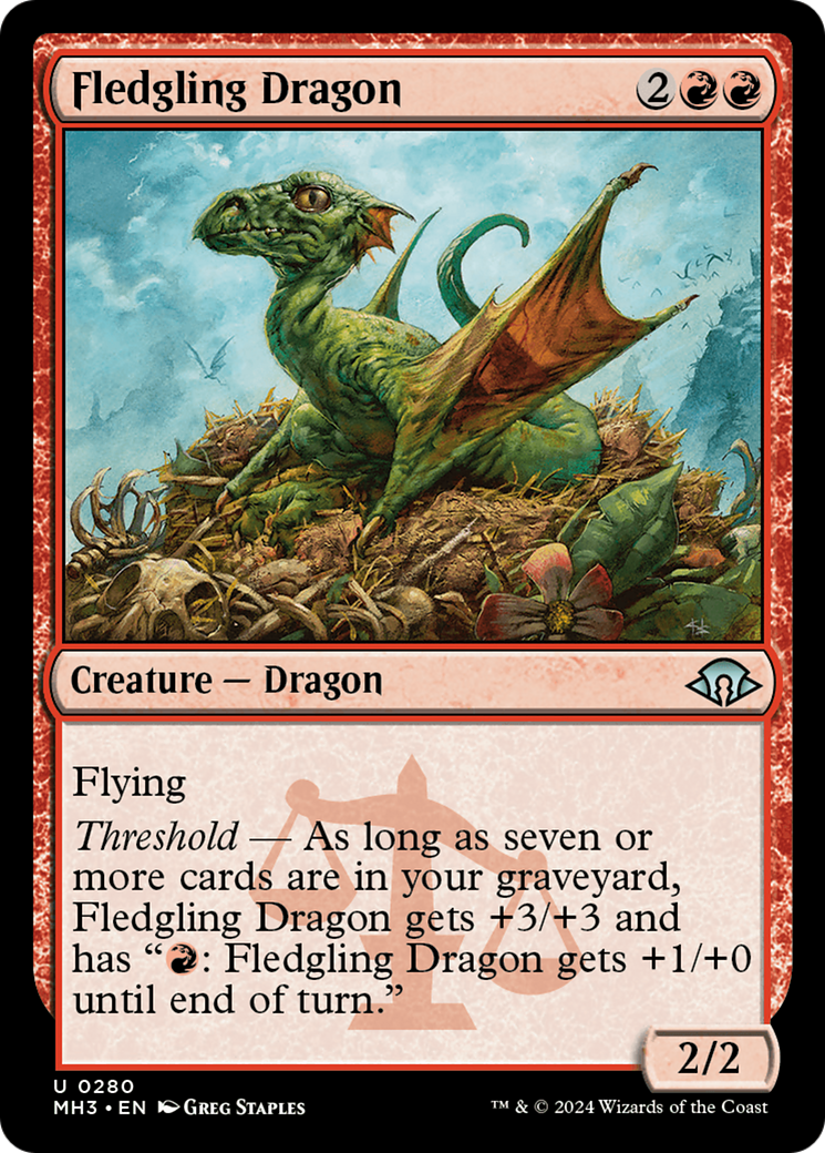 Fledgling Dragon [Modern Horizons 3] | Good Games Modbury