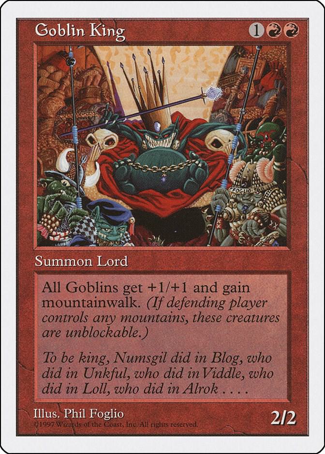 Goblin King 236/455 (Fifth Edition)  | Good Games Modbury