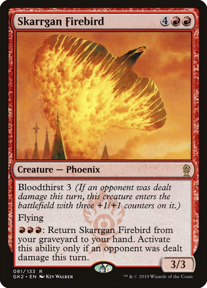 Skarrgan Firebird [Ravnica Allegiance Guild Kit] | Good Games Modbury