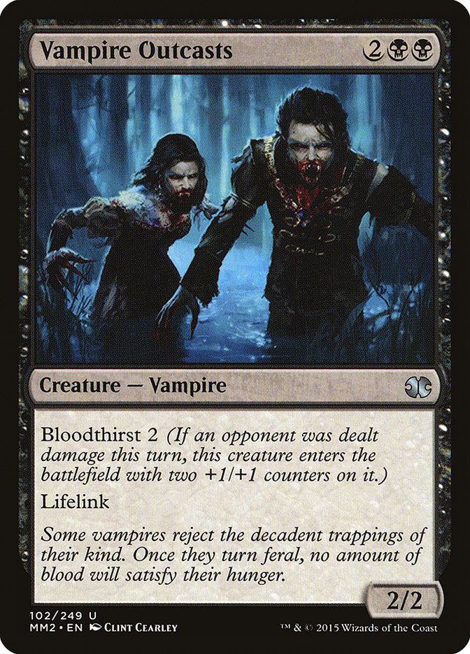 Vampire Outcasts 102/249 (Modern Masters 2015)  | Good Games Modbury
