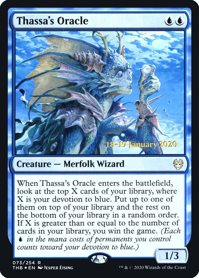 Thassas Oracle 73s/137 (Prerelease Cards)  - Foil | Good Games Modbury