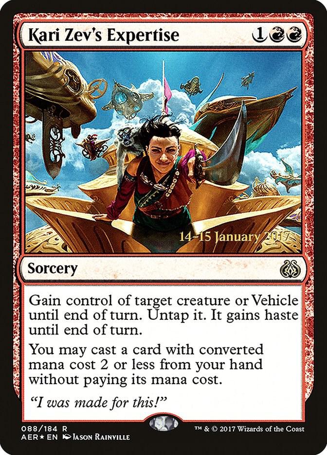 Kari Zevs Expertise 88s/65 (Prerelease Cards)  - Foil | Good Games Modbury