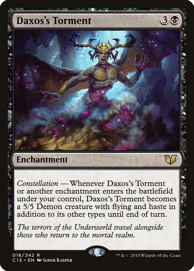 Daxos's Torment 18/342 (Commander 2015)  | Good Games Modbury