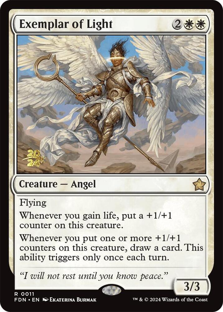 Exemplar of Light 11s/101 (Prerelease Cards)  - Foil | Good Games Modbury