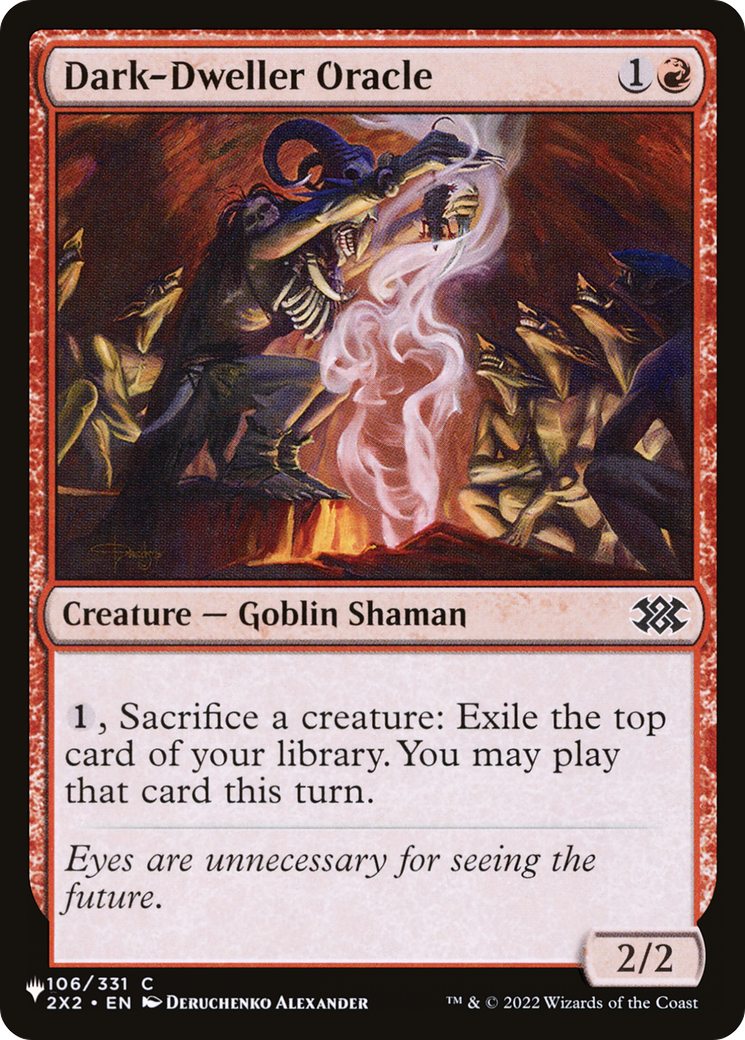 Dark-Dweller Oracle [The List Reprints] | Good Games Modbury