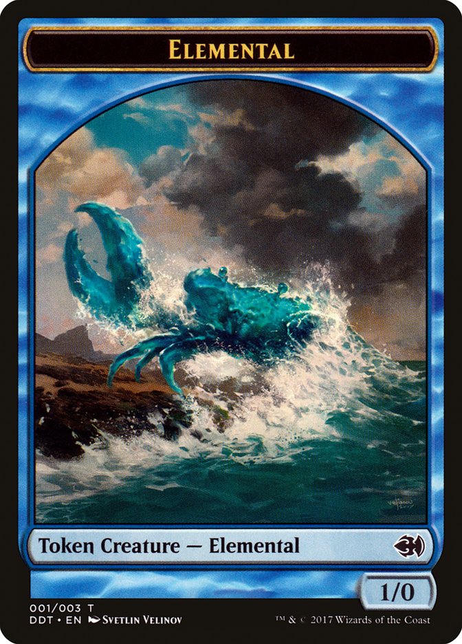 Elemental Token [Duel Decks: Merfolk vs. Goblins Tokens] | Good Games Modbury